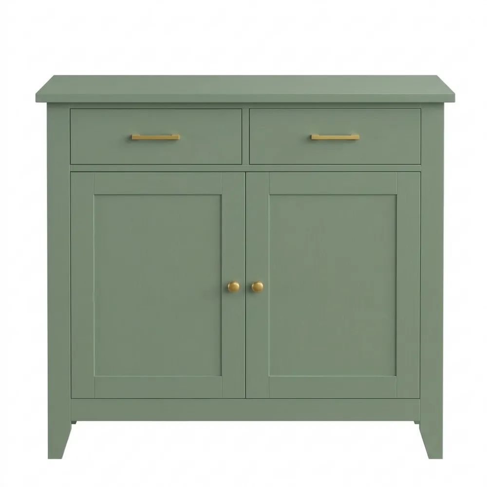 Landhausstil Buffetschrank mit Arbeitsplatte und Stauraum