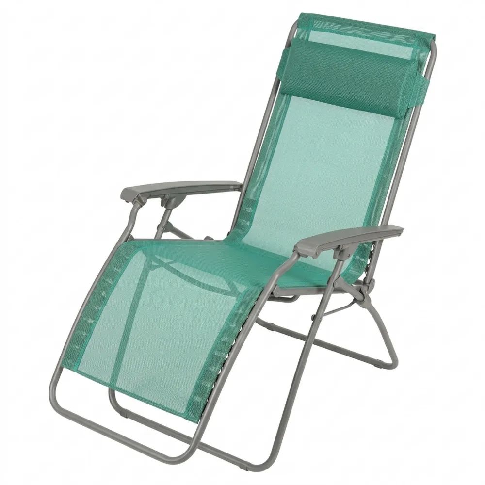 Verstellbarer Relax-Liegestuhl, Klappbar, Chlorophylle Farbton