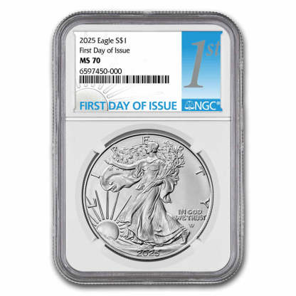 2025 American Silver Eagle 1 oz .999 Fine Silver