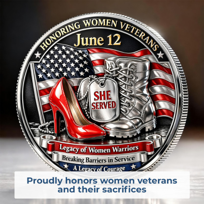 🔥Last Day 50% OFF🔥Women Veterans Day Commemorative Coin