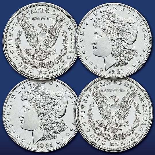 🔥Last 10 sets!!![Complete Set]1878-1921 Morgan Silver Dollar 28PC💰