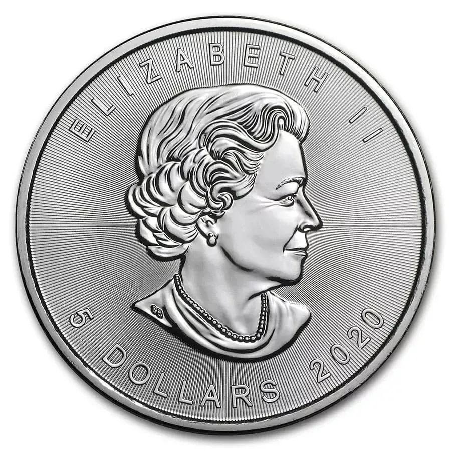 Last Day 60% OFF🔥🍁1 oz Canadian Silver Maple Leaf Coin (BU)