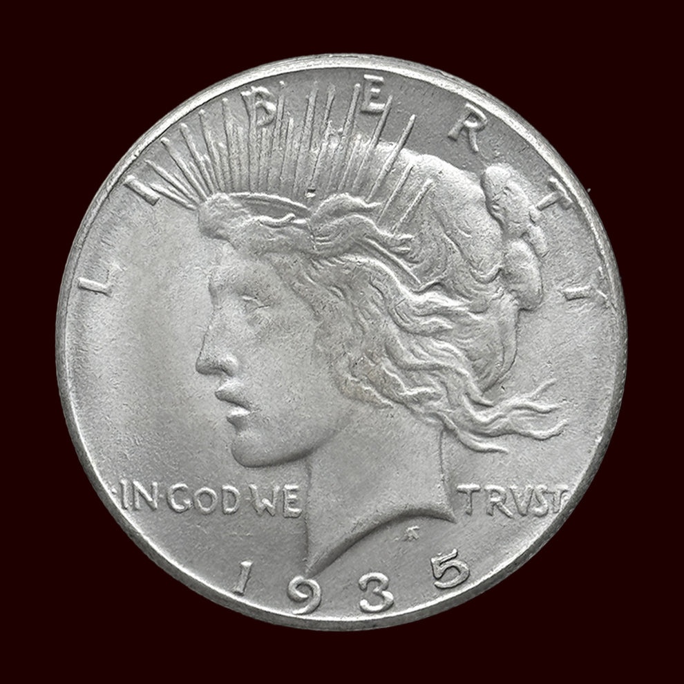 [15PCS]Complete Peace Dollar Year Collection (1921–1935) AU