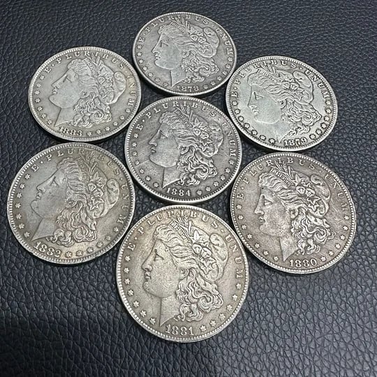 🔥Last 10 sets!!![Complete Set]1878-1921 Morgan Silver Dollar 28PC💰