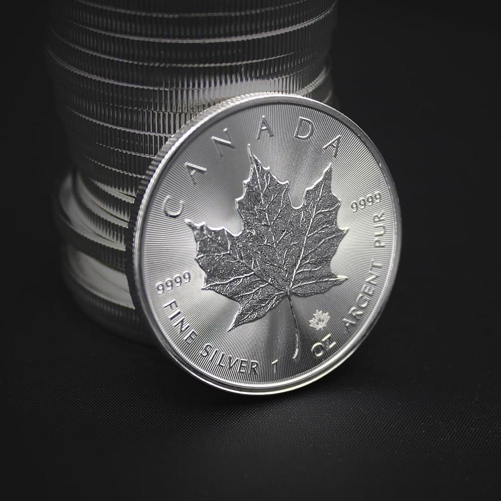 Last Day 60% OFF🔥🍁1 oz Canadian Silver Maple Leaf Coin (BU)