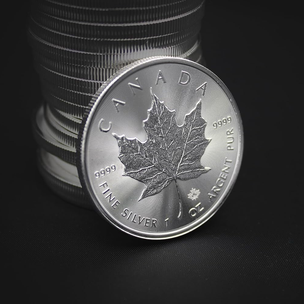 Last Day 60% OFF🔥🍁1 oz Canadian Silver Maple Leaf Coin (BU)
