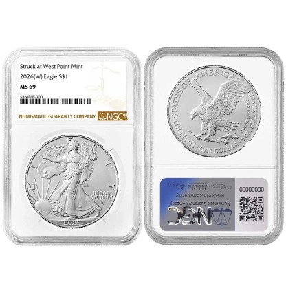 💥Last 10 sets!!️🔥1986 - 2026 American Silver Eagle Coin Complete Date Set NGC MS69 (42PCS)