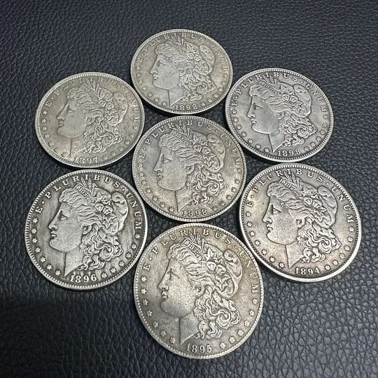 🔥Last 10 sets!!![Complete Set]1878-1921 Morgan Silver Dollar 28PC💰