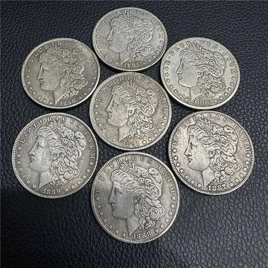 🔥Last 10 sets!!![Complete Set]1878-1921 Morgan Silver Dollar 28PC💰