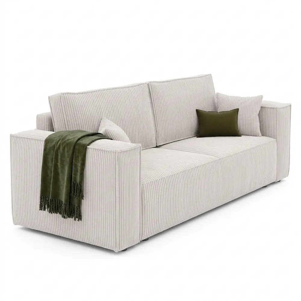 Multifunktionales Schlafsofa mit Bettkasten 240x105 - 3-Sitzer
