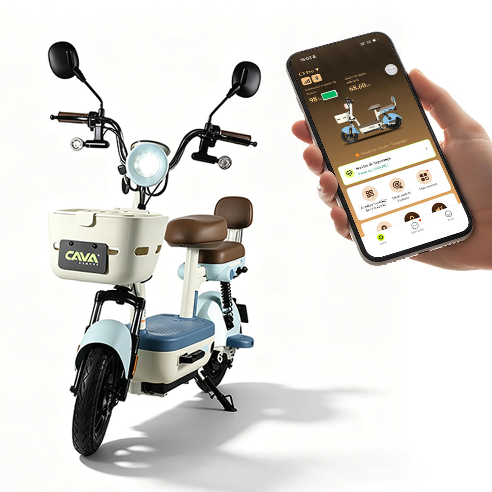 C3pro Electric Scooter with App and GPS | Anti-theft and 75km Range