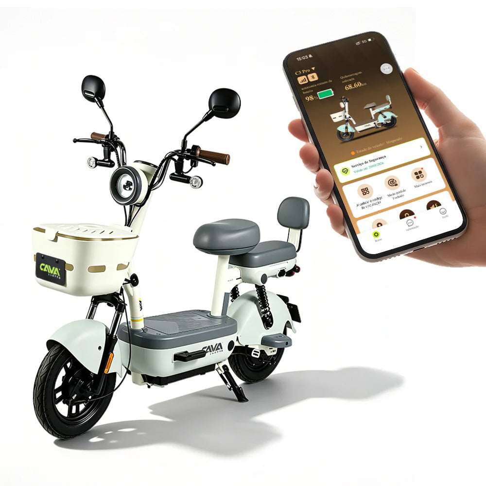C3pro Electric Scooter with App and GPS | Anti-theft and 75km Range