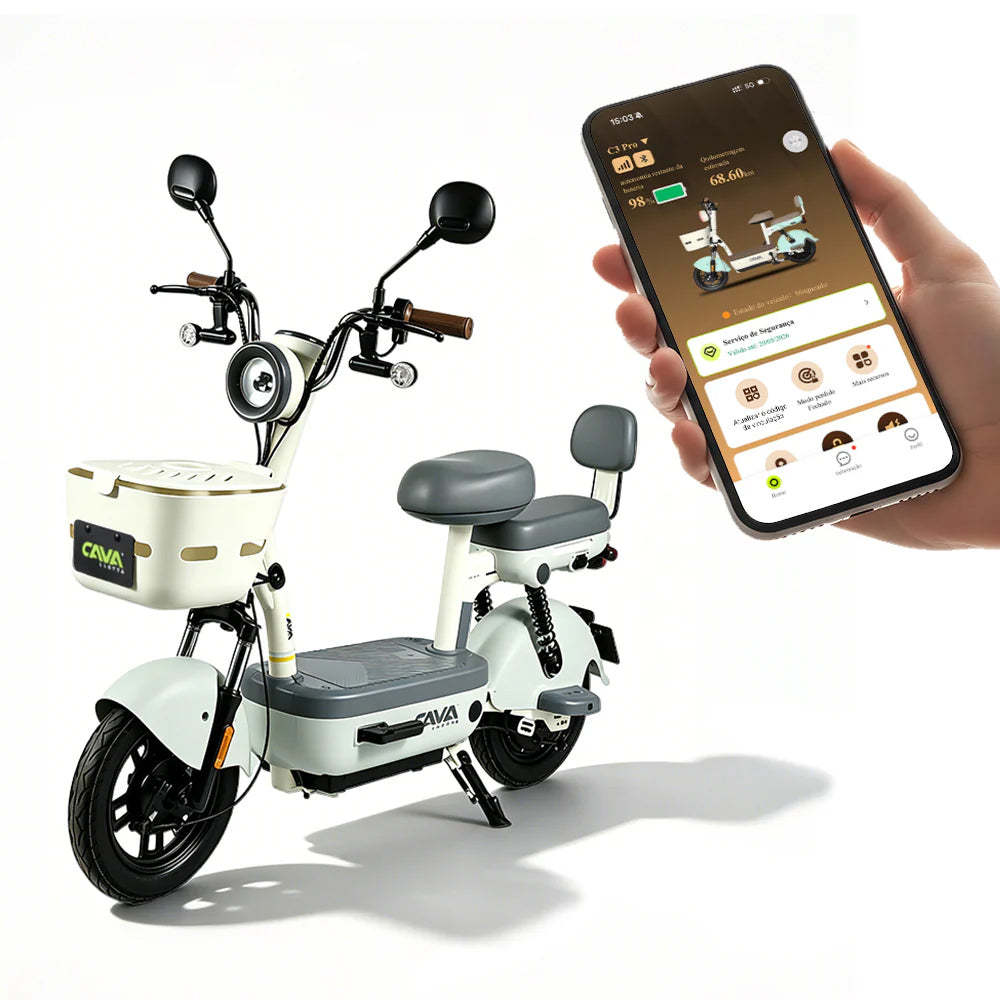 C3pro Electric Scooter with App and GPS | Anti-theft and 75km Range
