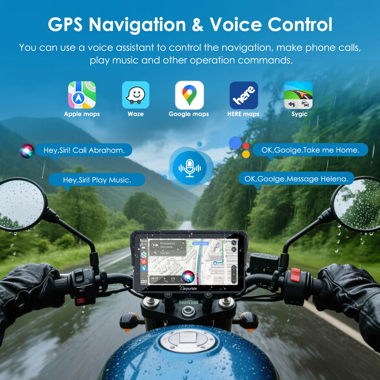 GPS Navigation and Voice Control