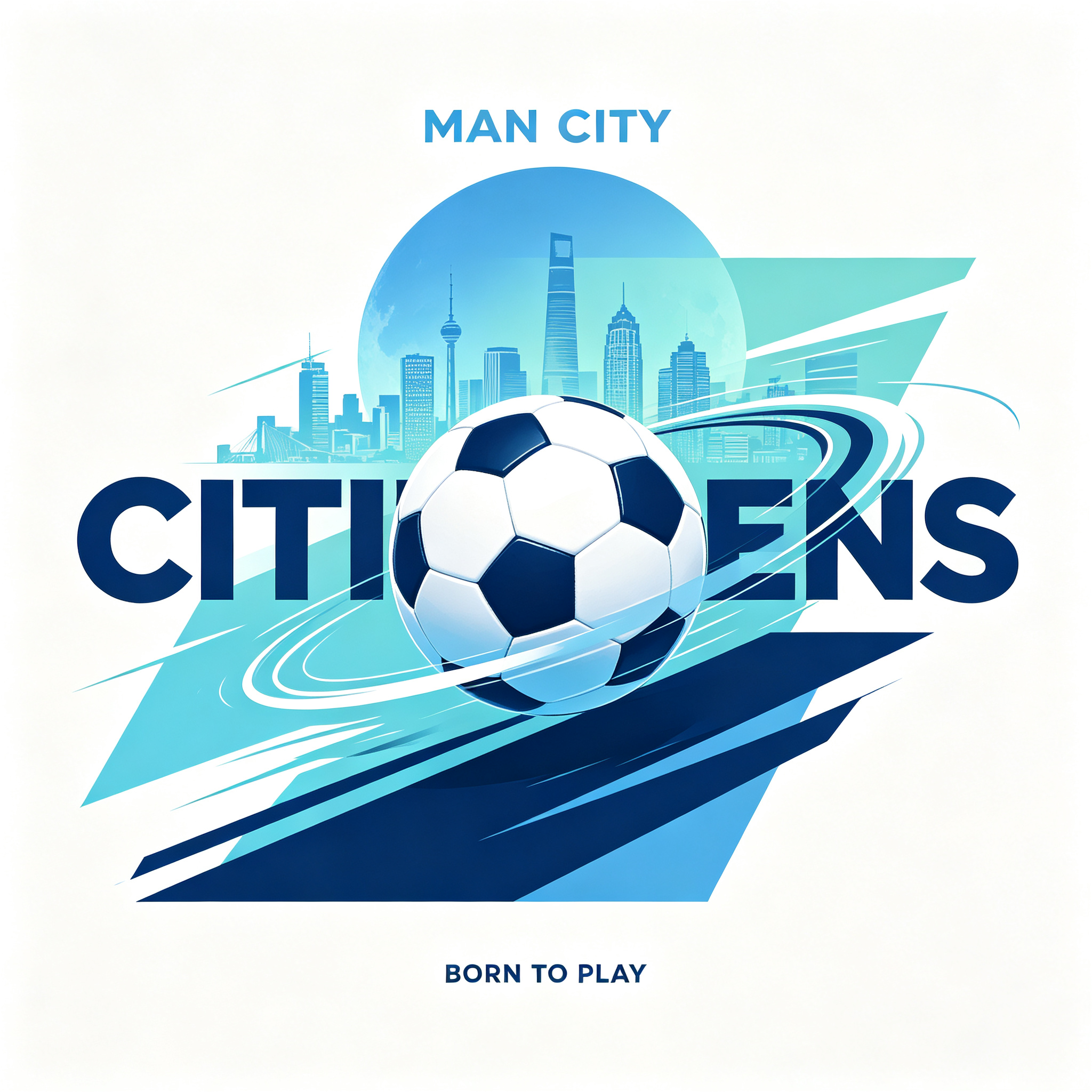 Manchester City football jersey catalog poster | Football Jersey Hub