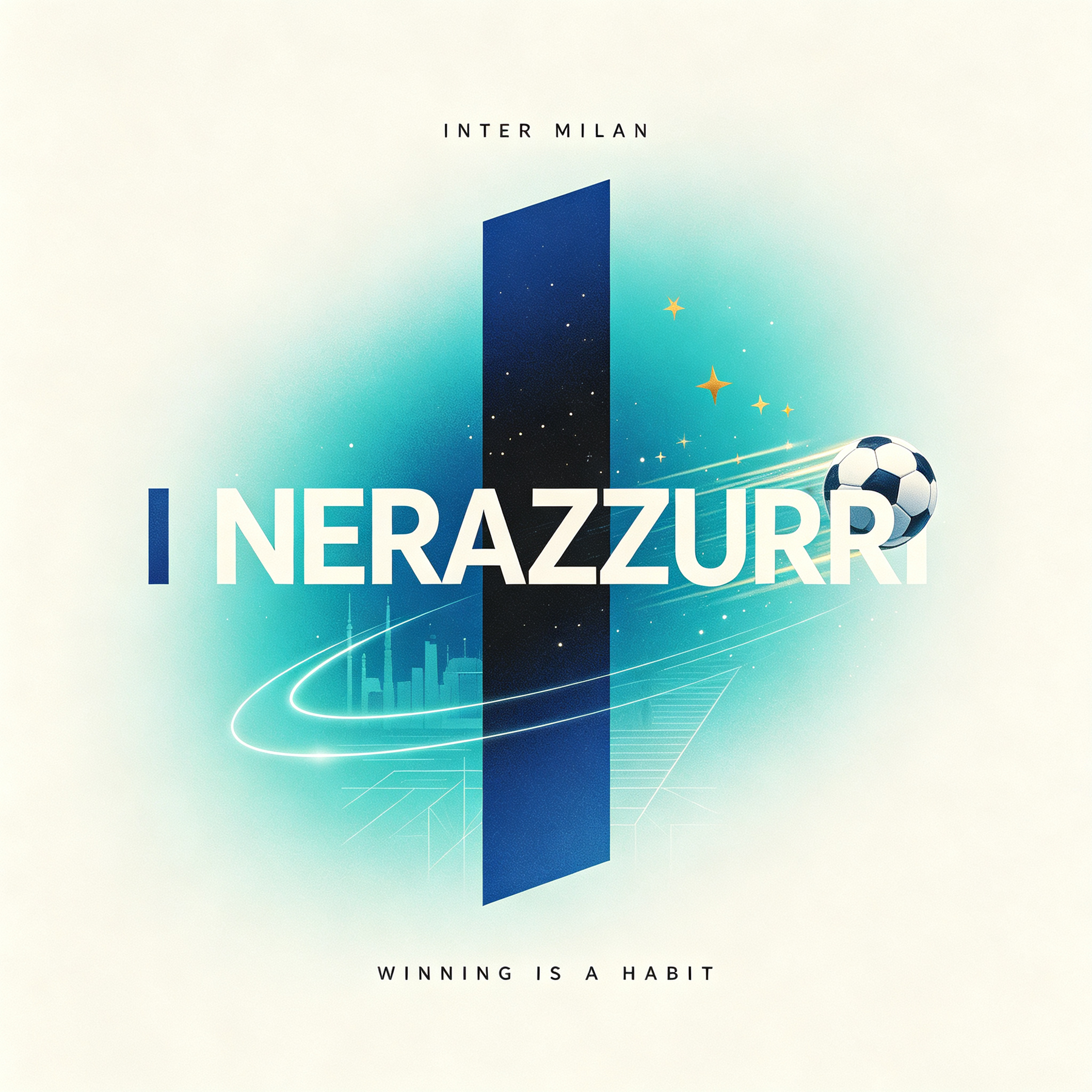 Inter Milan football jersey catalog poster | Football Jersey Hub