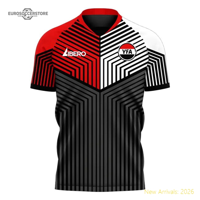 Yemen 2025-2026 Home Concept Football Kit (Libero) - Womens-Football Jersey Hub