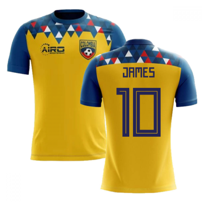 2025-2026 Colombia Concept Football Shirt (James 10)-Football Jersey Hub