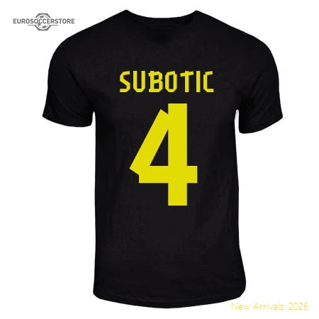 Neven Subotic Dortmund Away Hero T-shirt (black)-Football Jersey Hub