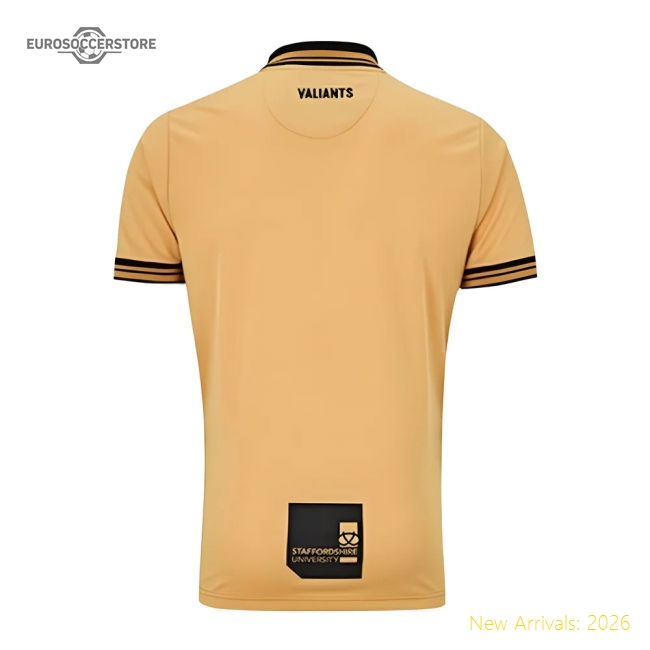2021-2022 Port Vale Away Shirt-Football Jersey Hub