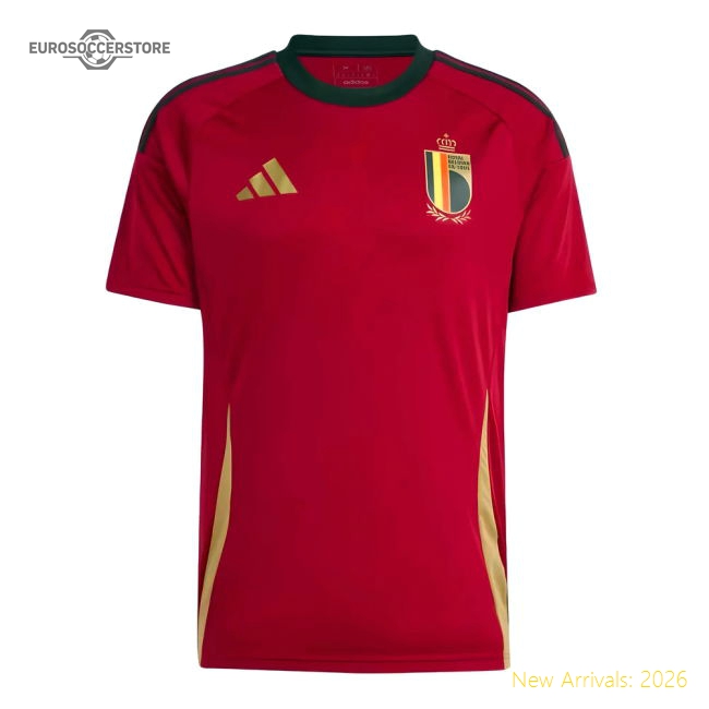 2024-2025 Belgium Home Fan Shirt-Football Jersey Hub