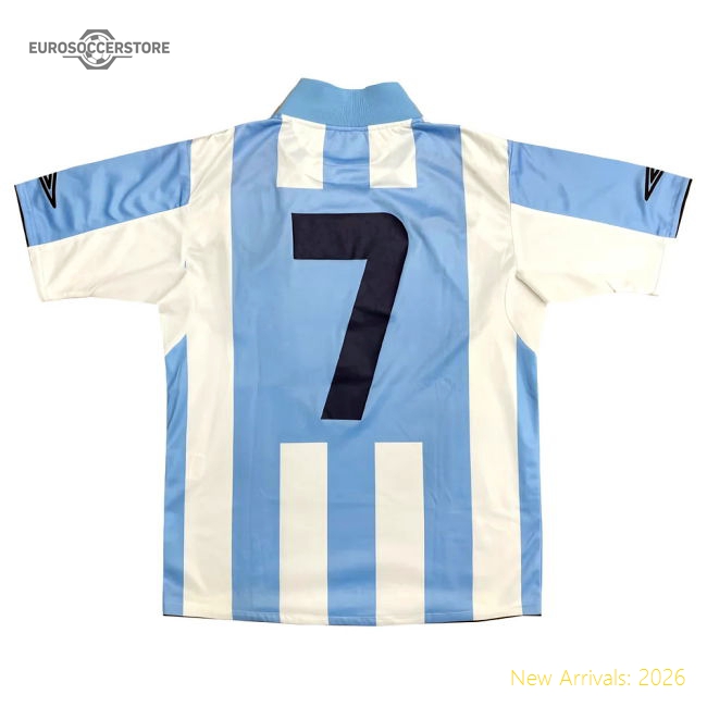 Pescara 2008-09 Home Shirt (#7) ((Good) S)-Football Jersey Hub