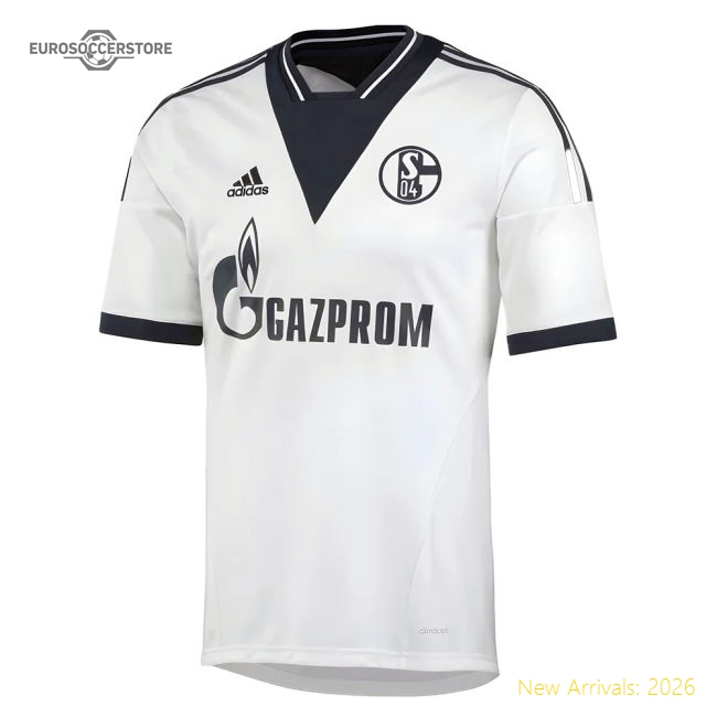 Schalke 2013-14 Away Shirt (Boateng #9) ((Good) M)-Football Jersey Hub