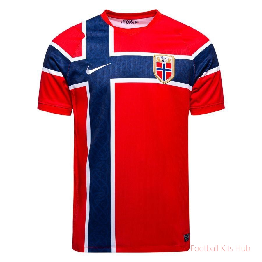 Norway Home Shirt World Cup 2026 Kids-UniFootball Store