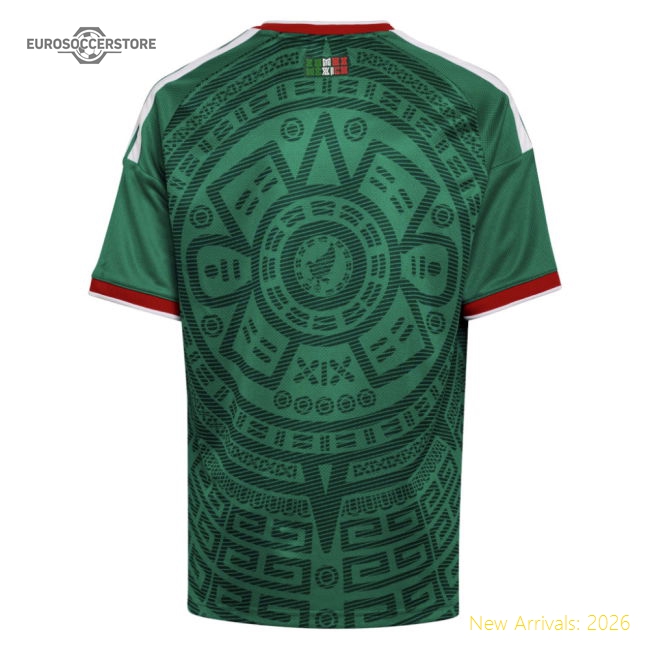 2026-2027 Mexico Home Shirt (Kids)-Football Jersey Hub