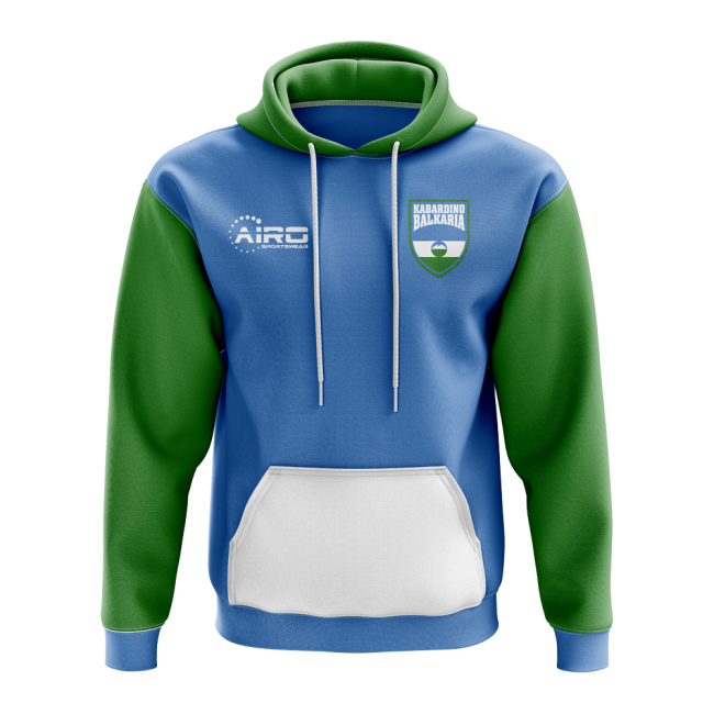 Kabardino Balkari Concept Country Football Hoody (Sky)-Football Jersey Hub