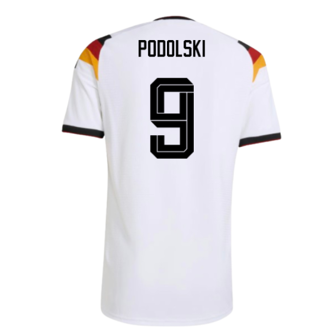 2026-2027 Germany Authentic Home Shirt (Podolski 9)-Football Jersey Hub