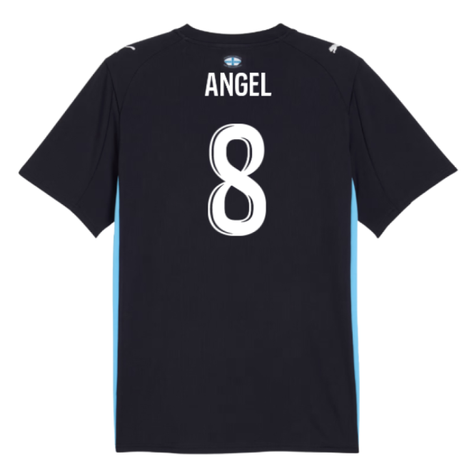 2025-2026 Marseille Away Shirt (Kids) (Angel 8)-Football Jersey Hub