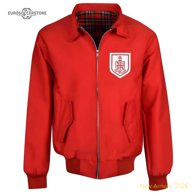 Bournemouth Red Harrington Jacket-Football Jersey Hub