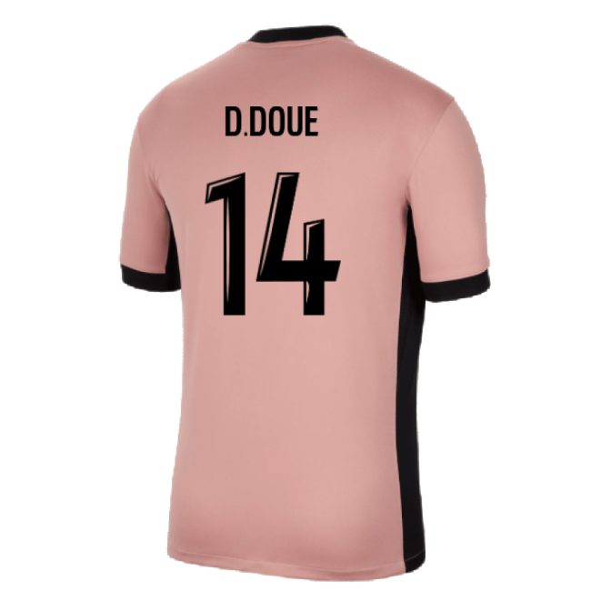 2024-2025 PSG Third Shirt (D.Doue 14)-Football Jersey Hub