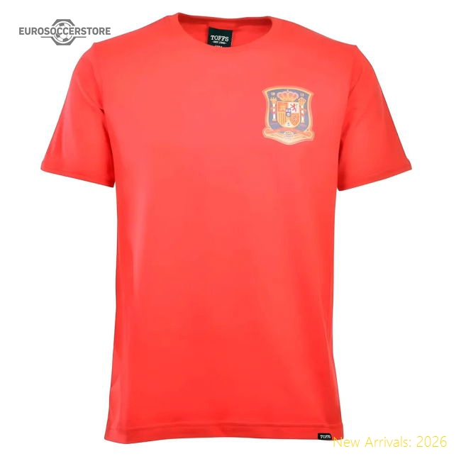 Spain 12th Man T-Shirt - Red-Football Jersey Hub