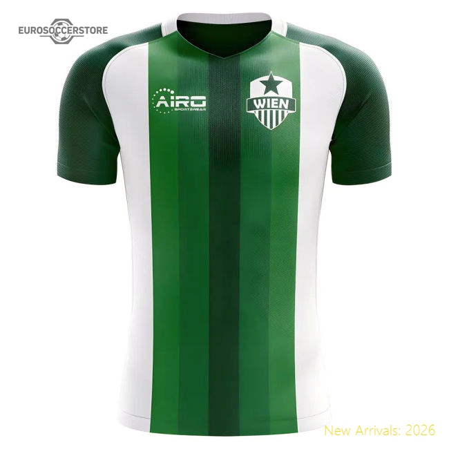 2025-2026 Rapid Wien Home Concept Football Shirt (Kids)-Football Jersey Hub