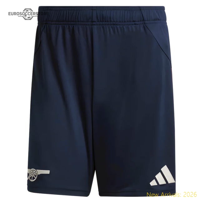 2025-2026 Arsenal Away Shorts (Night Indigo)-Football Jersey Hub