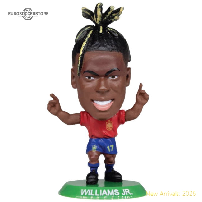 Spain SoccerStarz Williams-Football Jersey Hub