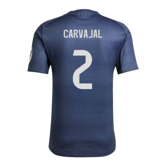2025-2026 Real Madrid Authentic Away Shirt (Carvajal 2)-Football Jersey Hub