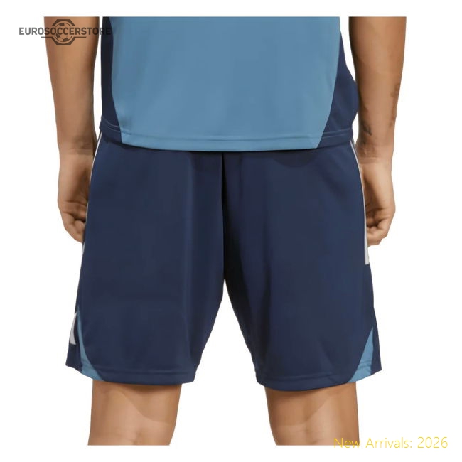 2025-2026 Arsenal Training Shorts (Night Indigo)-Football Jersey Hub