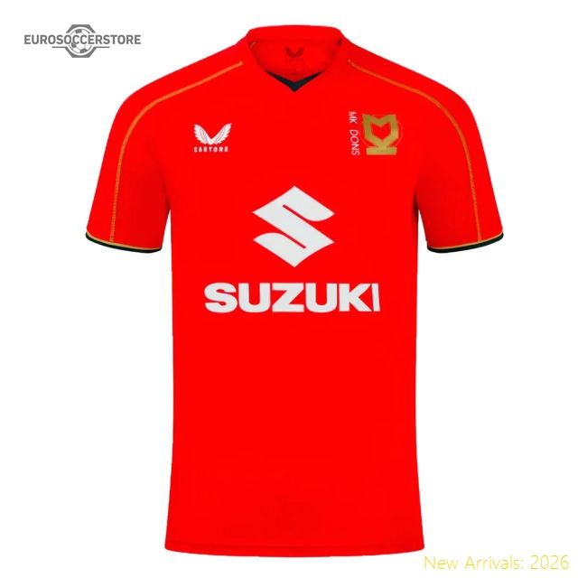 2024-2025 MK Dons Away Shirt-Football Jersey Hub