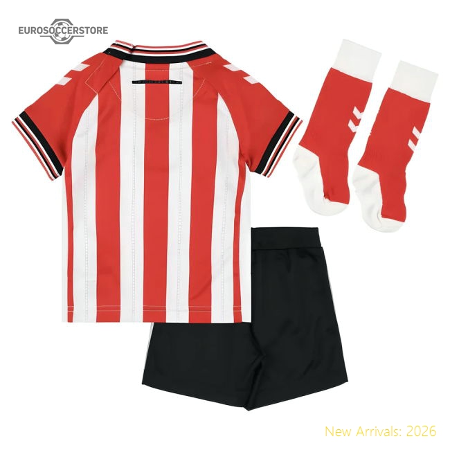 2025-2026 Sunderland Home Mini Kit-Football Jersey Hub