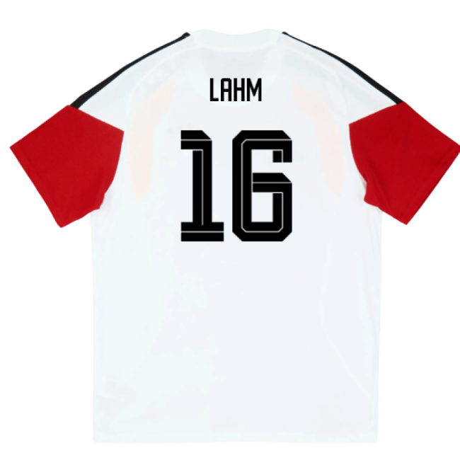 2026-2027 Germany Training Tee (White) - Kids (Lahm 16)-Football Jersey Hub
