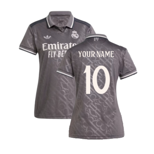 2024-2025 Real Madrid Third Shirt (Womens) (Your Name)-Football Jersey Hub