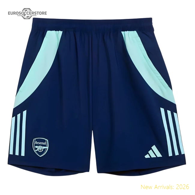 2024-2025 Arsenal Downtime Shorts (Night Sky)-Football Jersey Hub