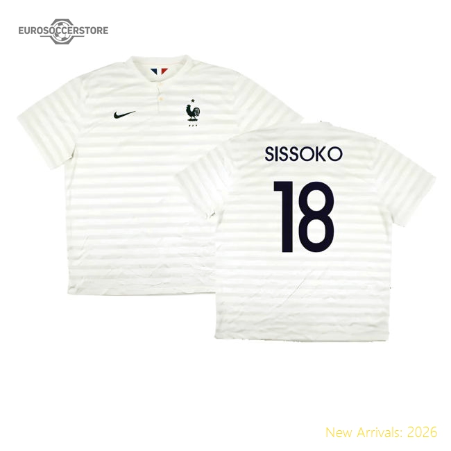France 2014-15 Away Shirt ((Very Good) XXL) (Sissoko 18)-Football Jersey Hub