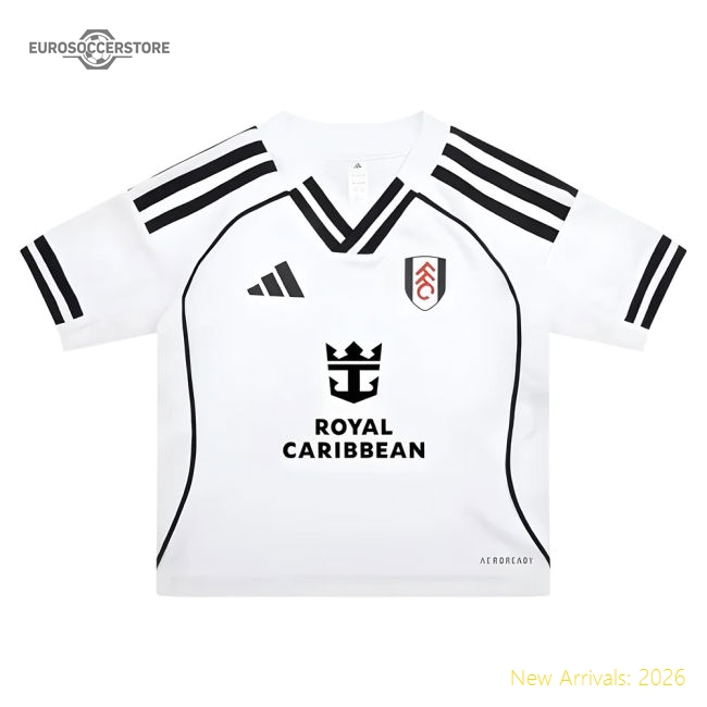 2025-2026 Fulham Home Mini Kit-Football Jersey Hub