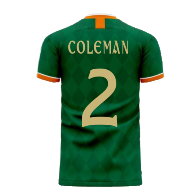 Ireland 2025-2026 Classic Concept Football Kit (Libero) (COLEMAN 2)-Football Jersey Hub