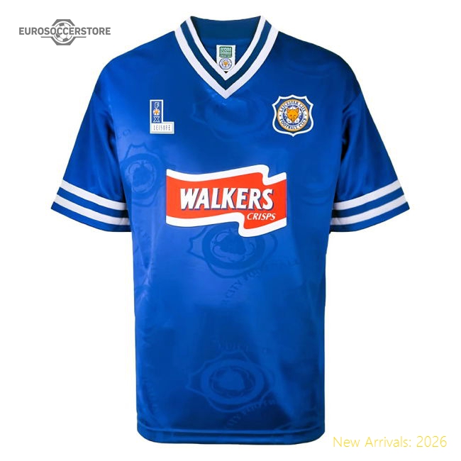 Leicester City 1997 Home Retro Shirt (HESKEY 11)-Football Jersey Hub
