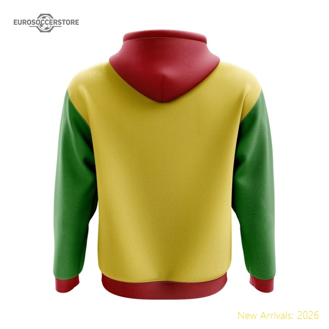 Republic Of Congo Concept Country Football Hoody (Yellow)-Football Jersey Hub